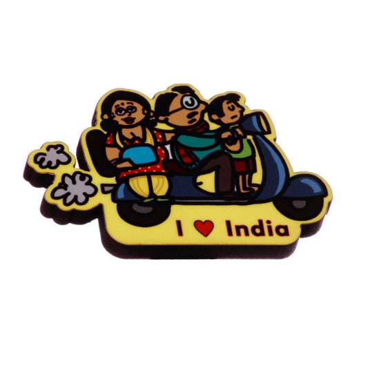 Indian Scooter Magnet