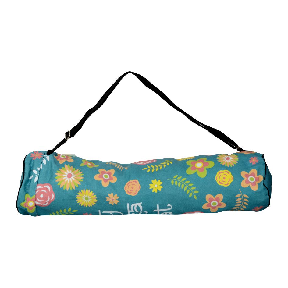 Floral Yoga Mat Bag