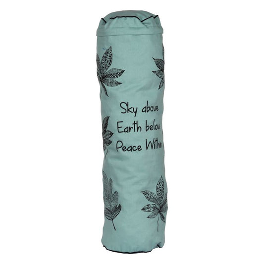 Three Leaves Yoga Mat Bag