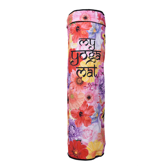 Garden Flowers Yoga Mat Bag