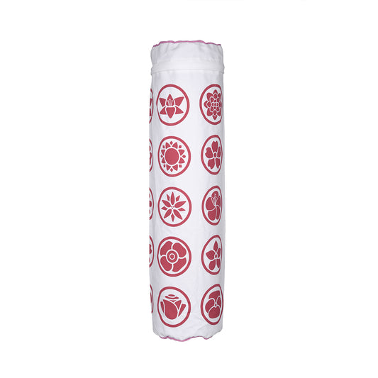 Floral Icons Yoga Mat Bag