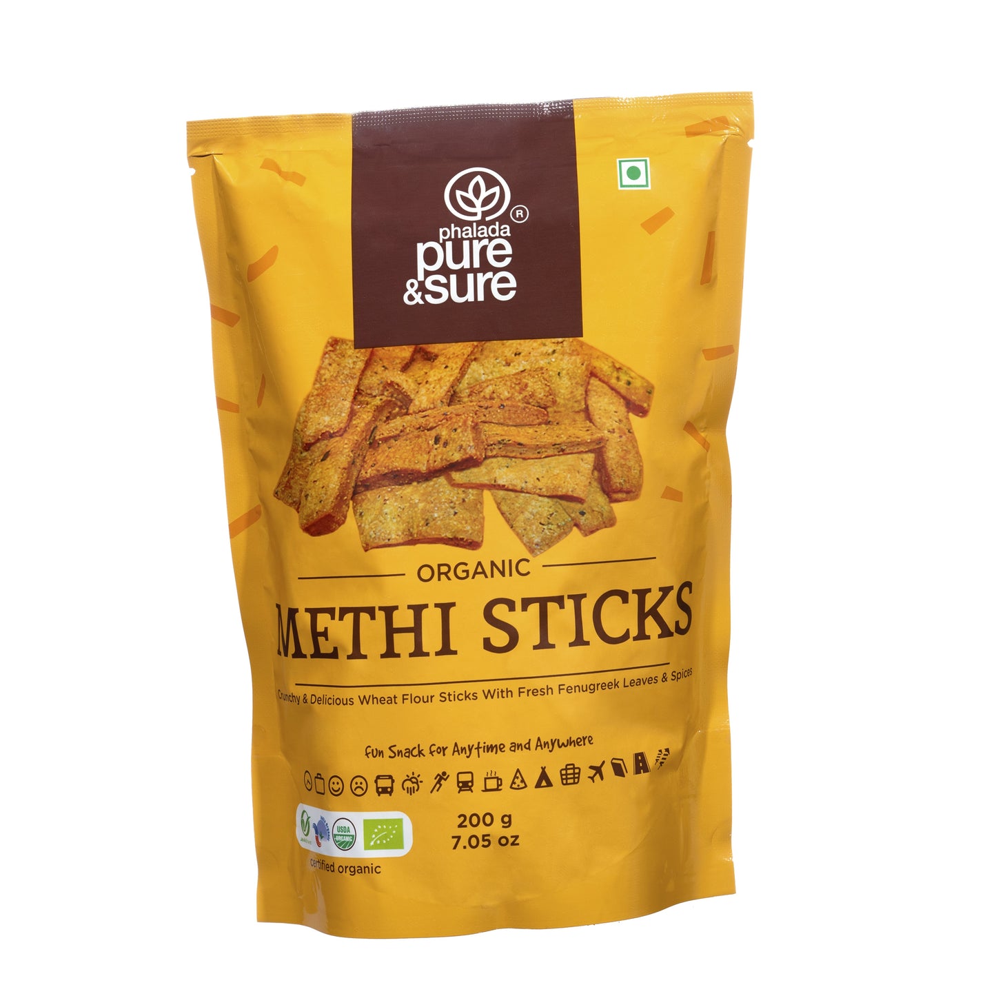 Organic Methi Sticks (200gm)