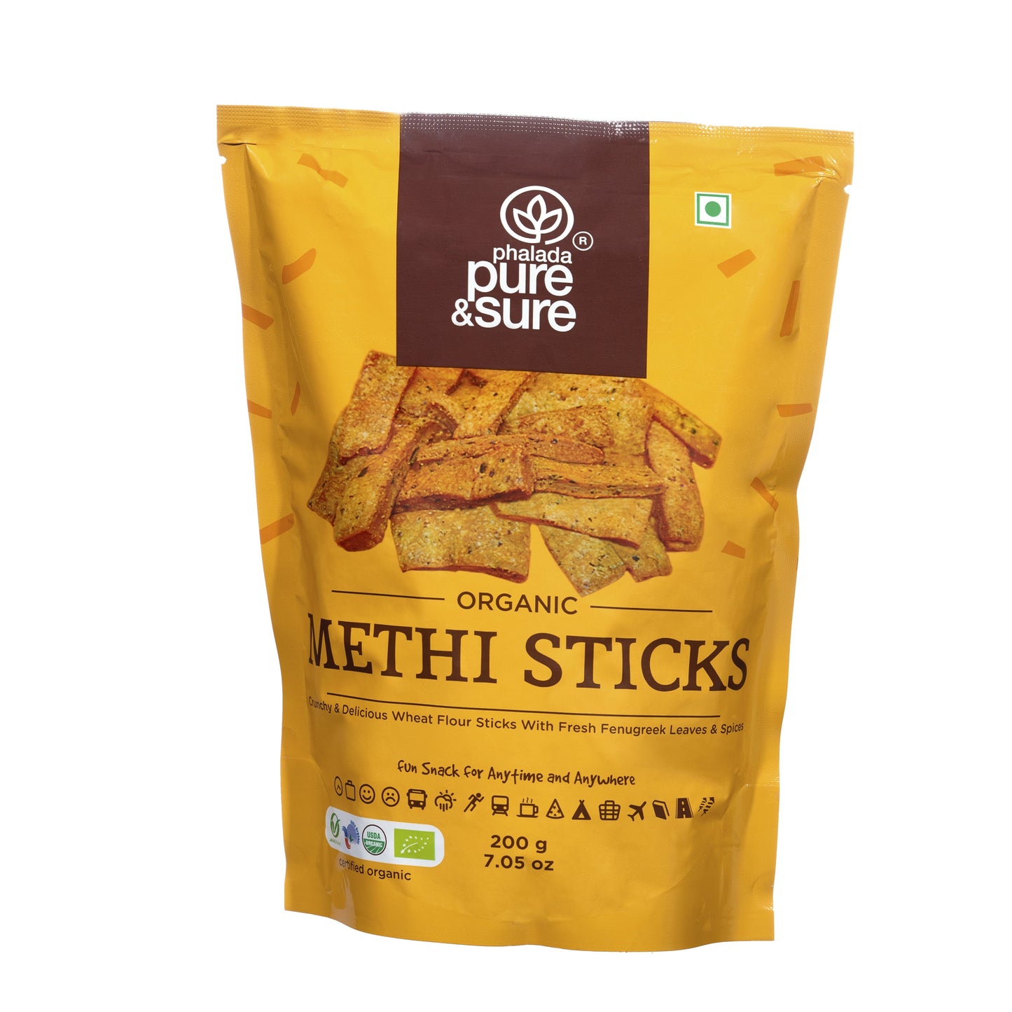 Organic Methi Sticks (200gm)