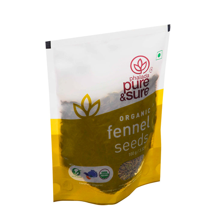 Organic Fennel Seeds (100gm)