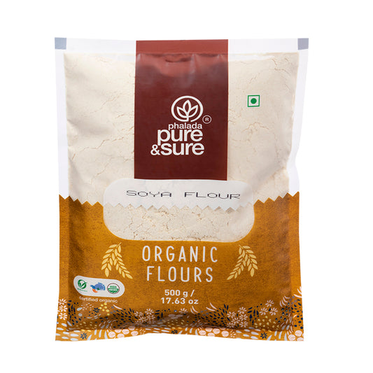 Organic Soya Flour (500gm)