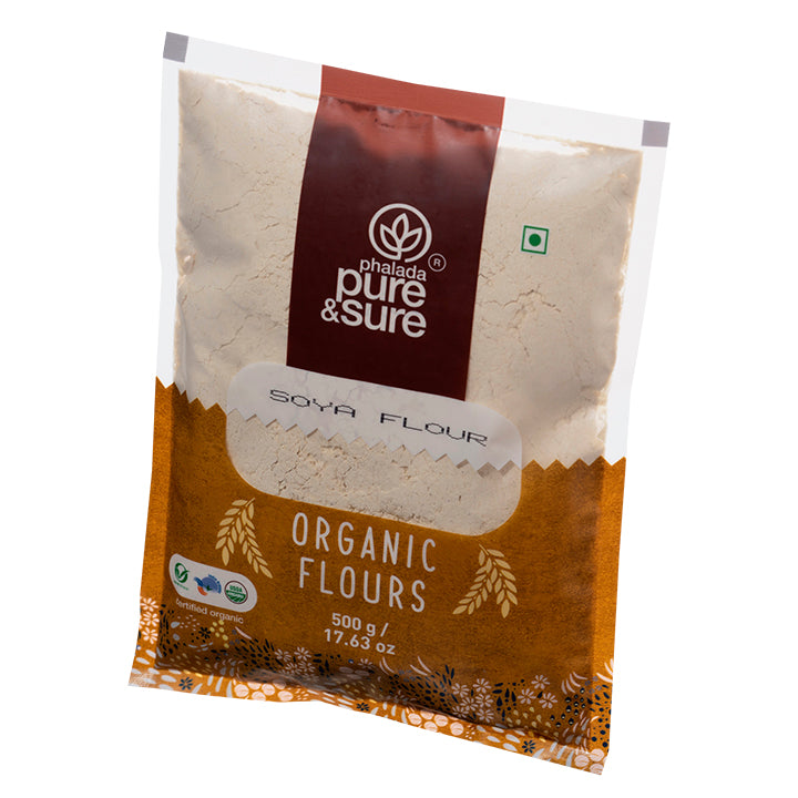 Organic Soya Flour (500gm)