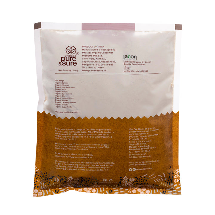 Organic Soya Flour (500gm)