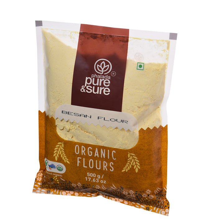 Organic Besan Flour (500gm)