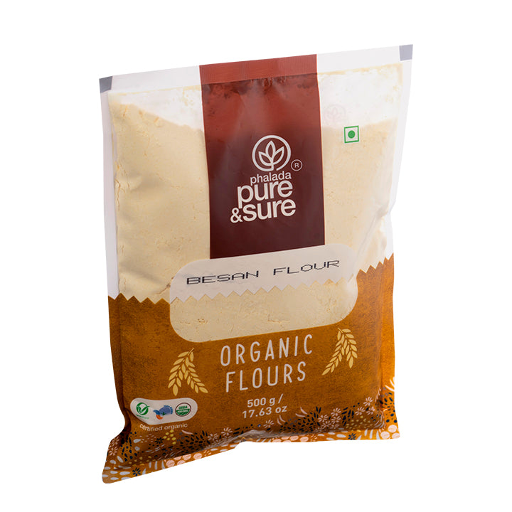 Organic Besan Flour (500gm)