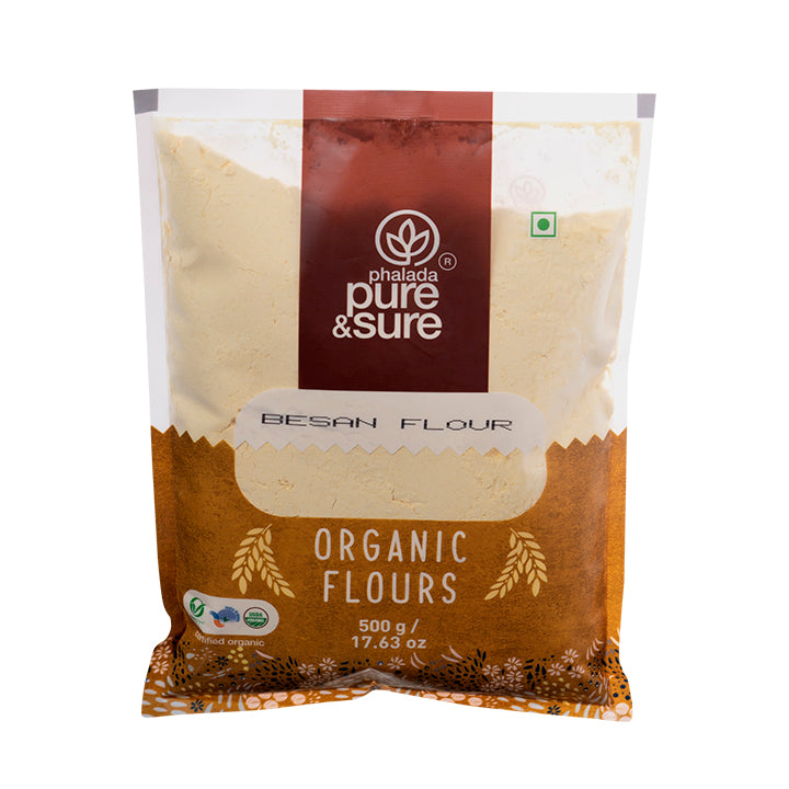 Organic Besan Flour (500gm)