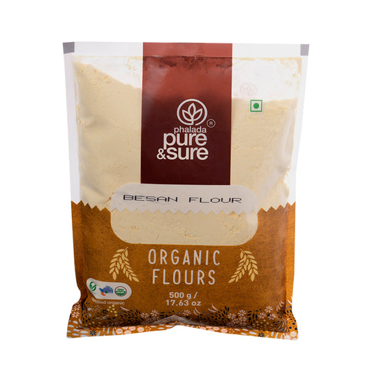 Organic Besan Flour (500gm)