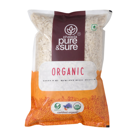 Organic White Beaten Rice (1Kg)