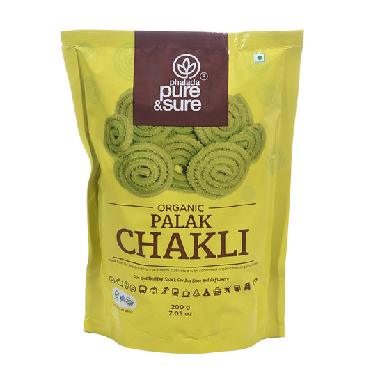 Organic Palak Chakli (200gm)