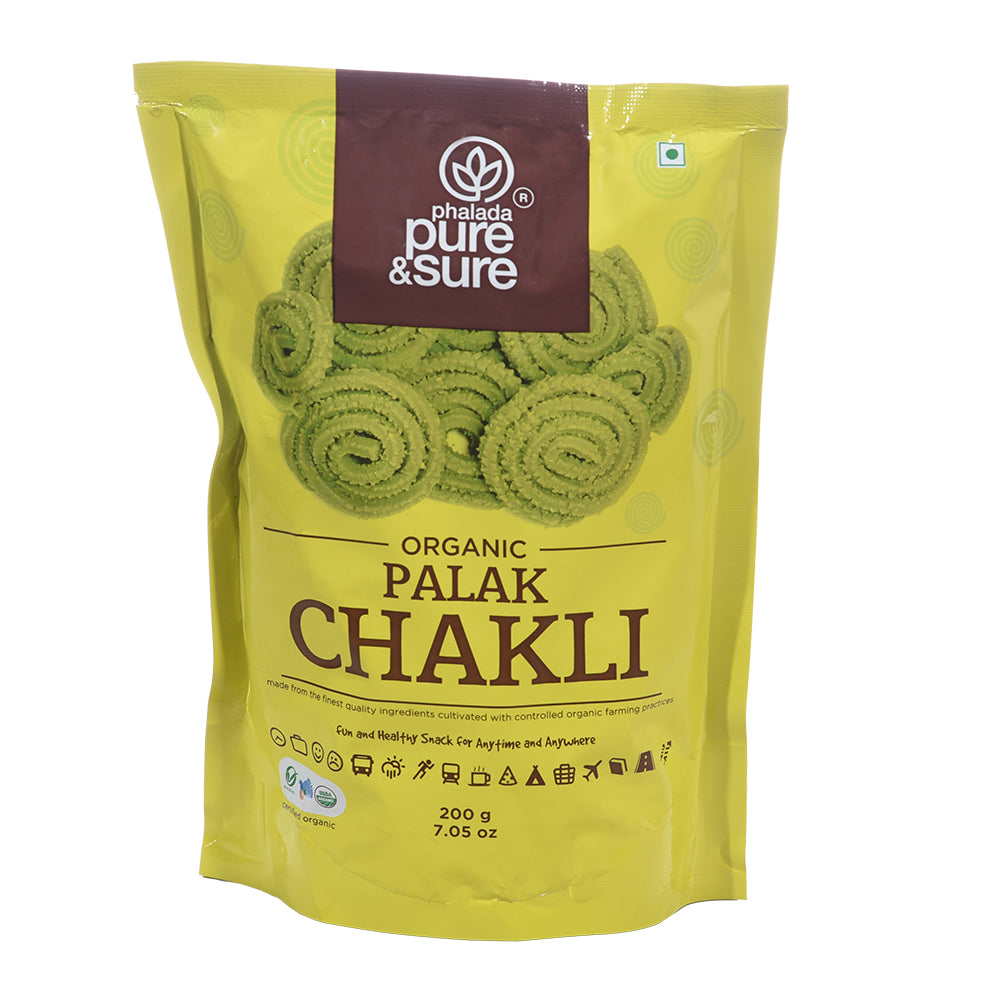 Organic Palak Chakli (200gm)