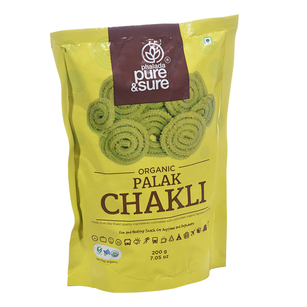 Organic Palak Chakli (200gm)