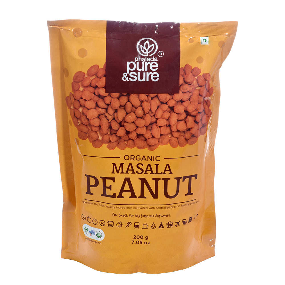 Organic Masala Peanut (200gm)