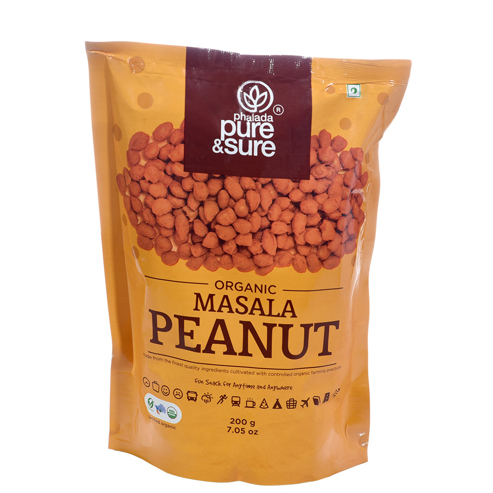 Organic Masala Peanut (200gm)