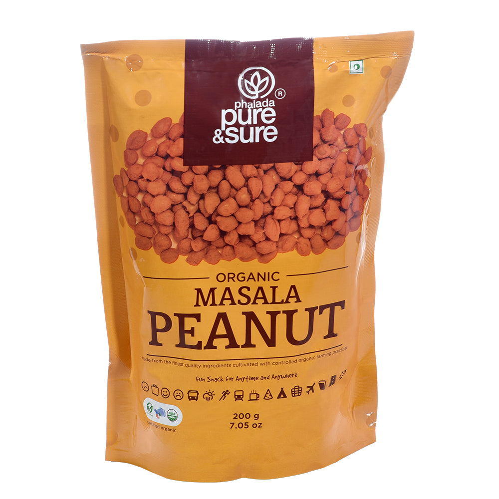 Organic Masala Peanut (200gm)