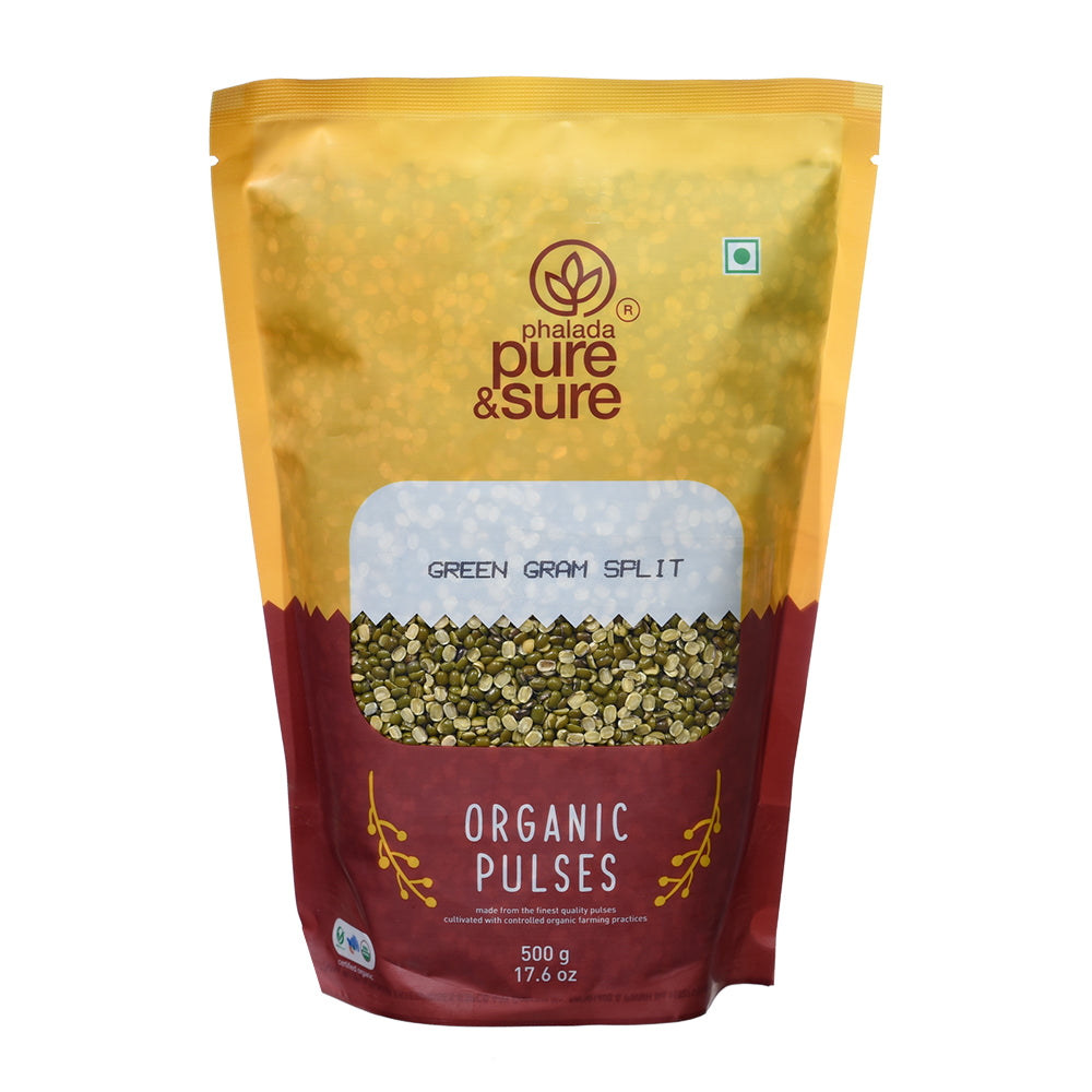 Organic Green Gram SPLIT-500Gms