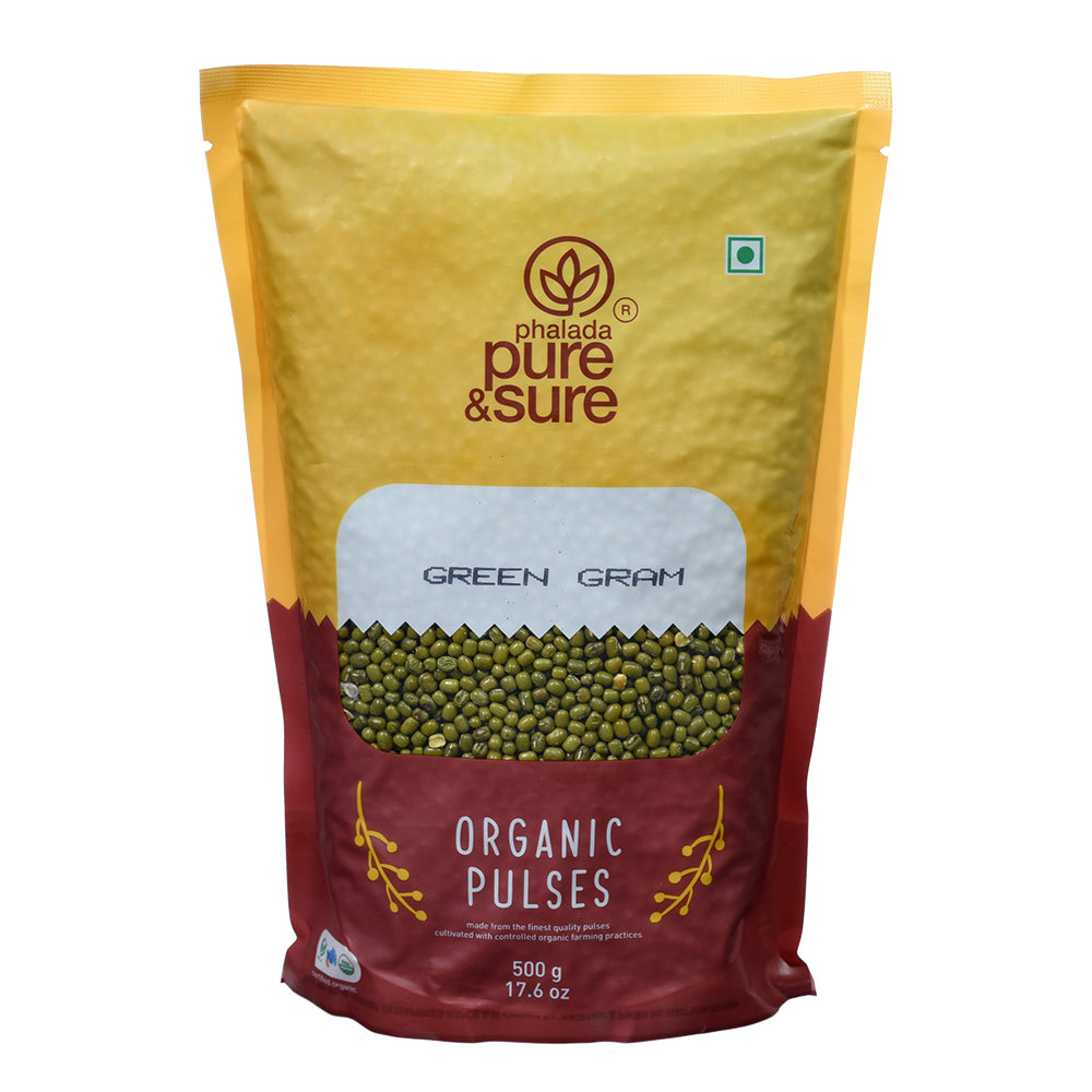 Organic Green Gram Whole (500gm)