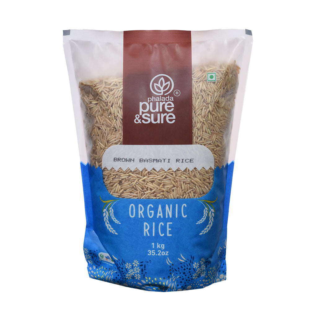 Organic Brown Basmati Rice (1kg)