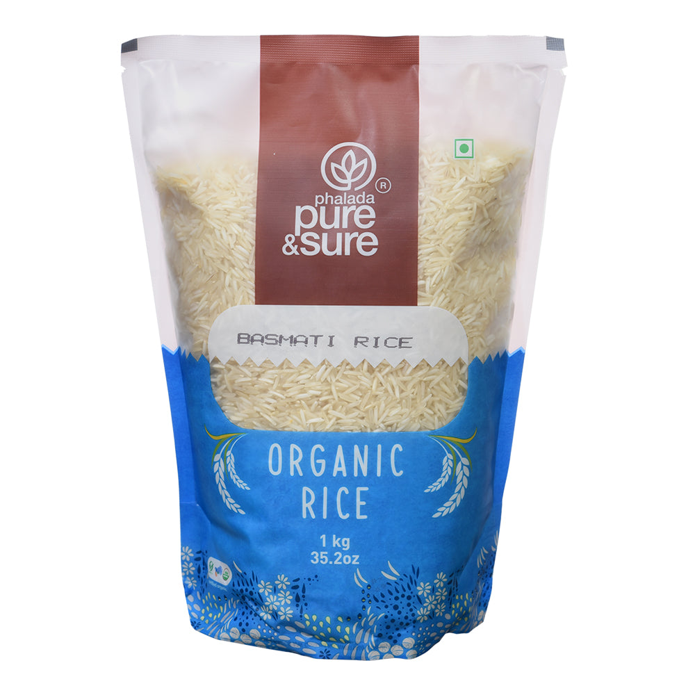 Organic Basmati Rice (1Kg)