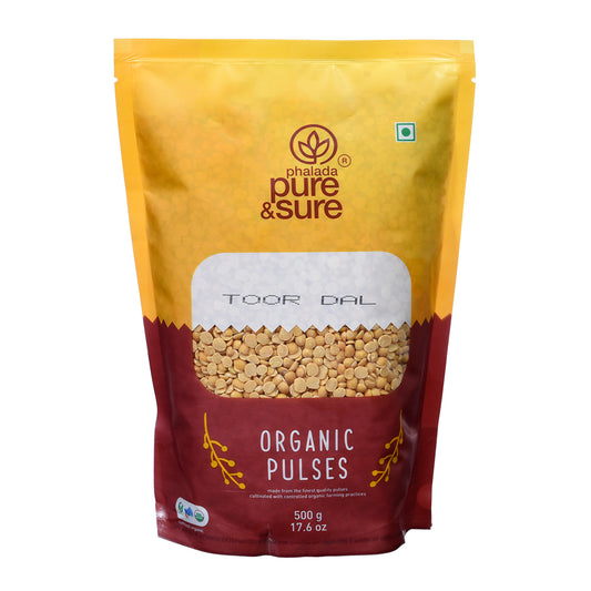 Organic Toor Dal (500gm)