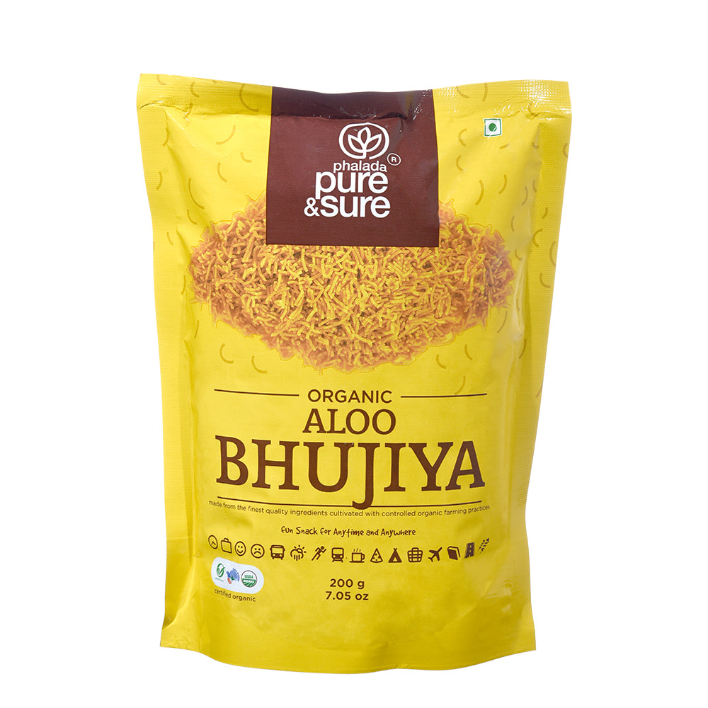 Organic Aloo Bhujiya (200gm)