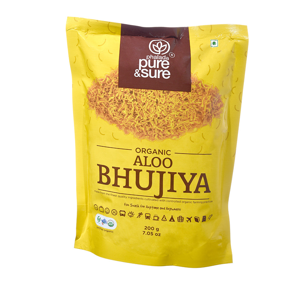 Organic Aloo Bhujiya (200gm)