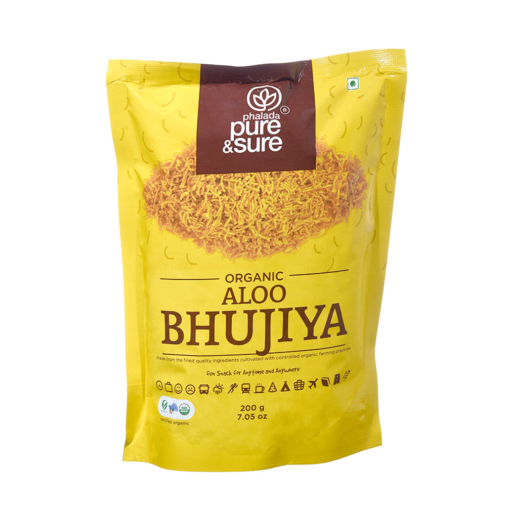 Organic Aloo Bhujiya (200gm)