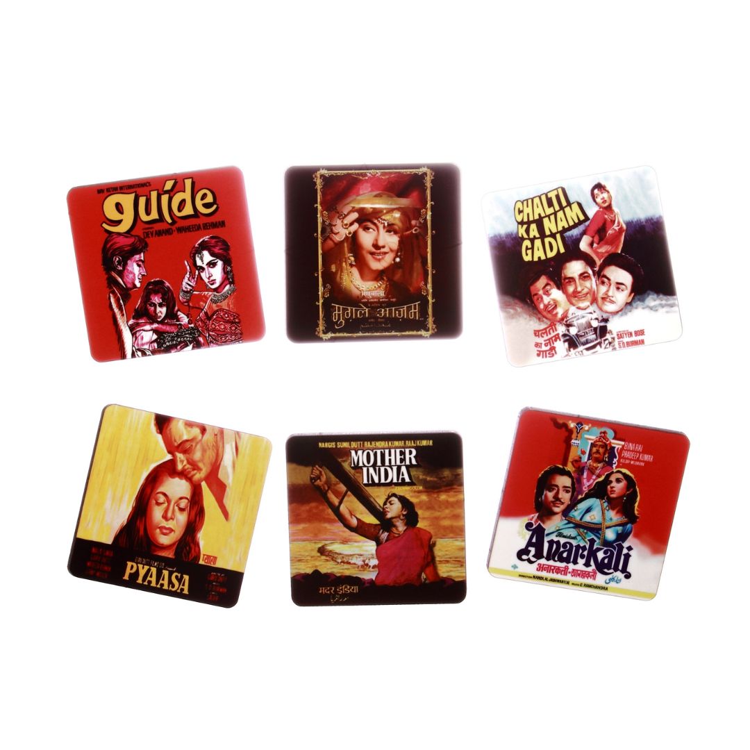 Classic Movies Coaster Set